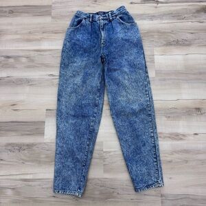 Vintage Palmettos Acid Bleach Wash Jeans Ladies Jeans wear 10% cotton  Sz 9